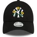 mutsid-kumer-must-reguleeritav-9forty-floral-new-york-yankees-mlb-new-era
