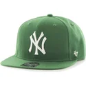 mutsid-lame-roheline-snapback-new-york-yankees-mlb-47-brand