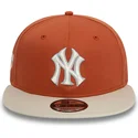 mutsid-lame-pruun-snapback-9fifty-patch-new-york-yankees-mlb-new-era