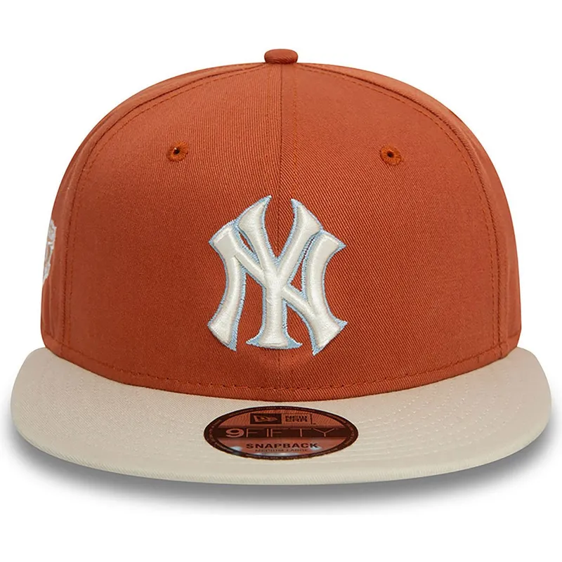 mutsid-lame-pruun-snapback-9fifty-patch-new-york-yankees-mlb-new-era