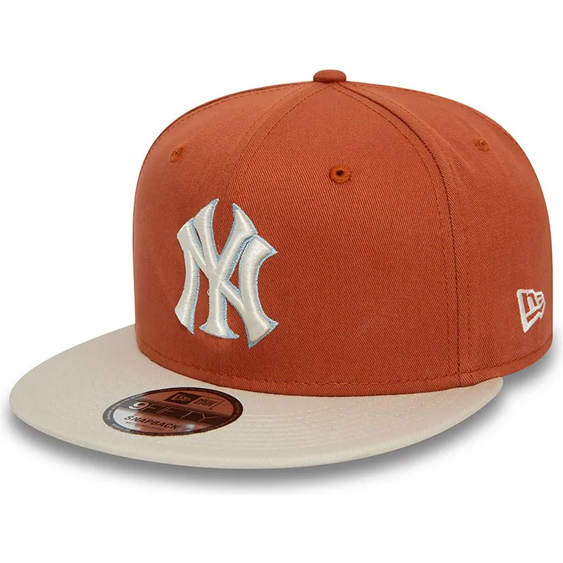 mutsid-lame-pruun-snapback-9fifty-patch-new-york-yankees-mlb-new-era