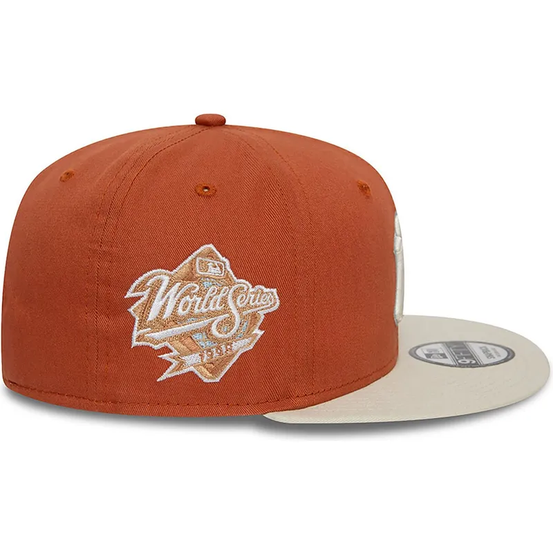 mutsid-lame-pruun-snapback-9fifty-patch-new-york-yankees-mlb-new-era