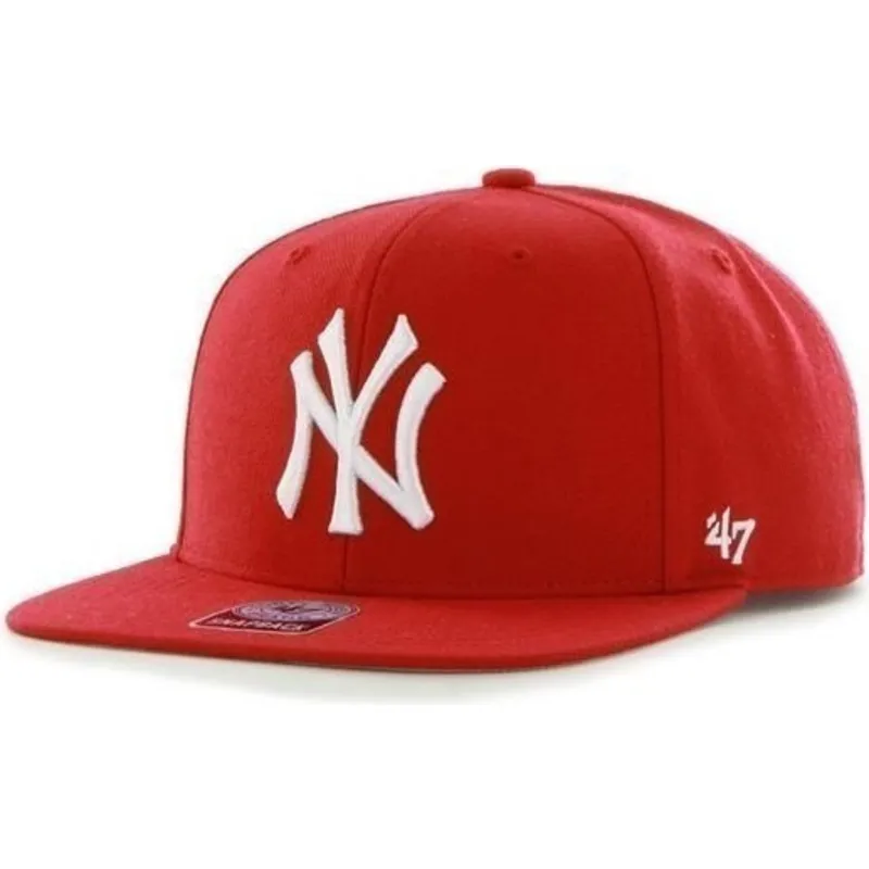 mutsid-lame-punane-snapback-new-york-yankees-mlb-47-brand