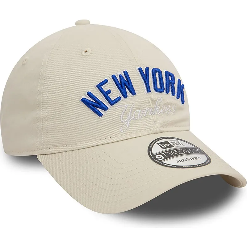 cap-kumer-beige-adjustable-strap-9twenty-wordmark-new-york-yankees-mlb-new-era