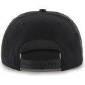 47-brand-flat-brim-black-and-white-logo-oakland-athletics-mlb-sure-shot-black-snapback-cap