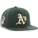 mutsid-lame-roheline-snapback-oakland-athletics-mlb-47-brand