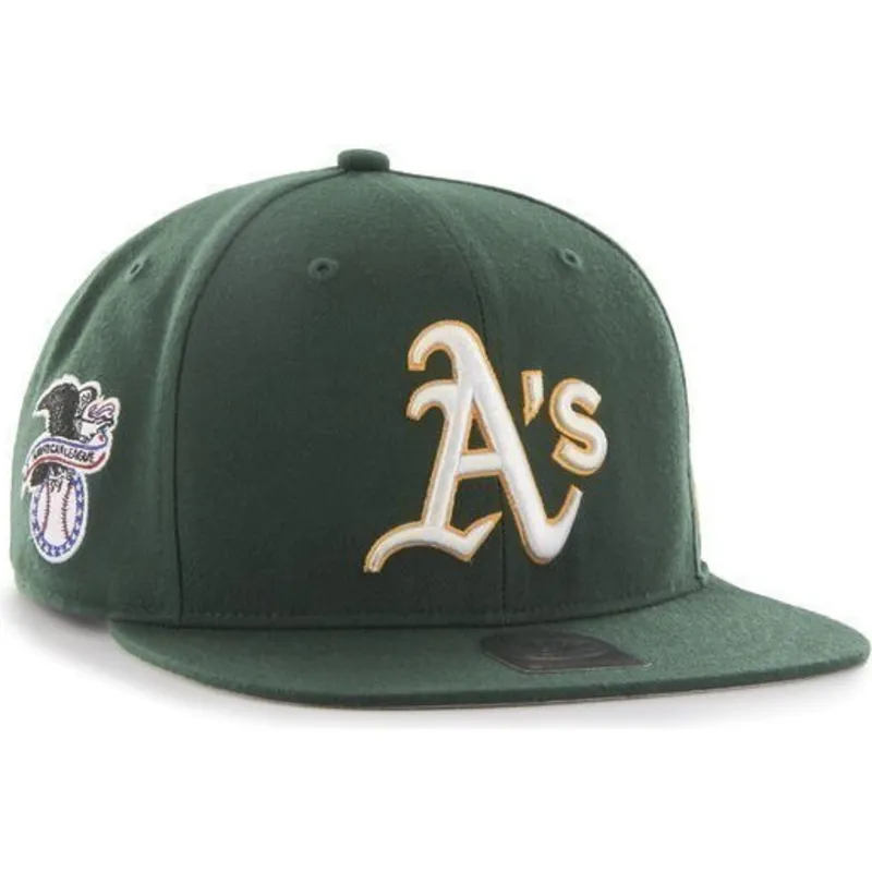 mutsid-lame-roheline-snapback-oakland-athletics-mlb-47-brand mutsid-lame-roheline-snapback-oakland-athletics-mlb-47-brand