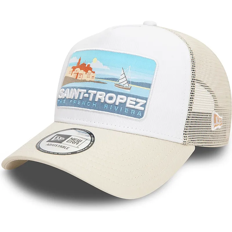 mutsid-kumer-beez-snapback-a-frame-summer-saint-tropez-ciudades-y-playas-new-era