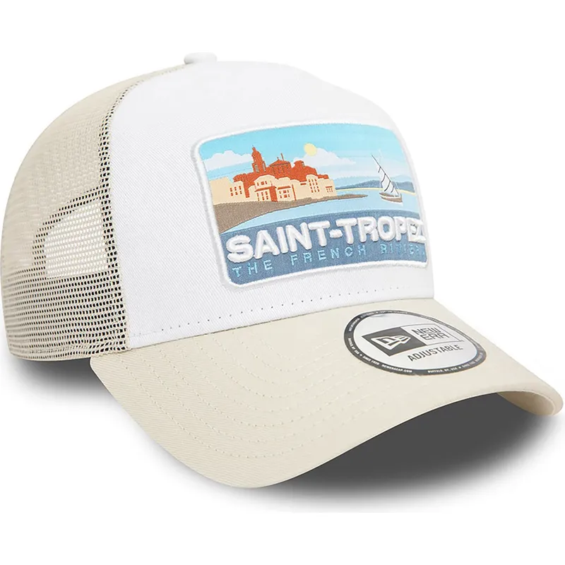 mutsid-kumer-beez-snapback-a-frame-summer-saint-tropez-ciudades-y-playas-new-era