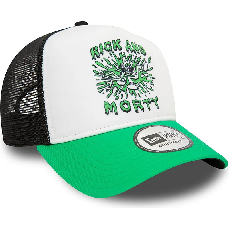 mutsid-kumer-mitmevarviline-snapback-a-frame-character-rick-y-morty-new-era