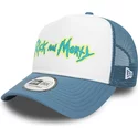 new-era-a-frame-character-rick-and-morty-white-and-blue-trucker-hat