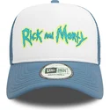 mutsid-kumer-sinine-snapback-a-frame-character-rick-y-morty-new-era