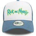 new-era-a-frame-character-rick-and-morty-white-and-blue-trucker-hat