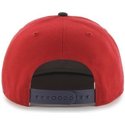 47-brand-flat-brim-boston-red-sox-mlb-sure-shot-red-snapback-cap