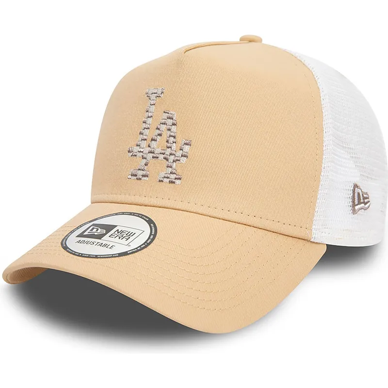 mutsid-kumer-pruun-snapback-a-frame-seasonal-infill-los-angeles-dodgers-mlb-new-era