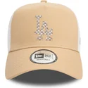 mutsid-kumer-pruun-snapback-a-frame-seasonal-infill-los-angeles-dodgers-mlb-new-era