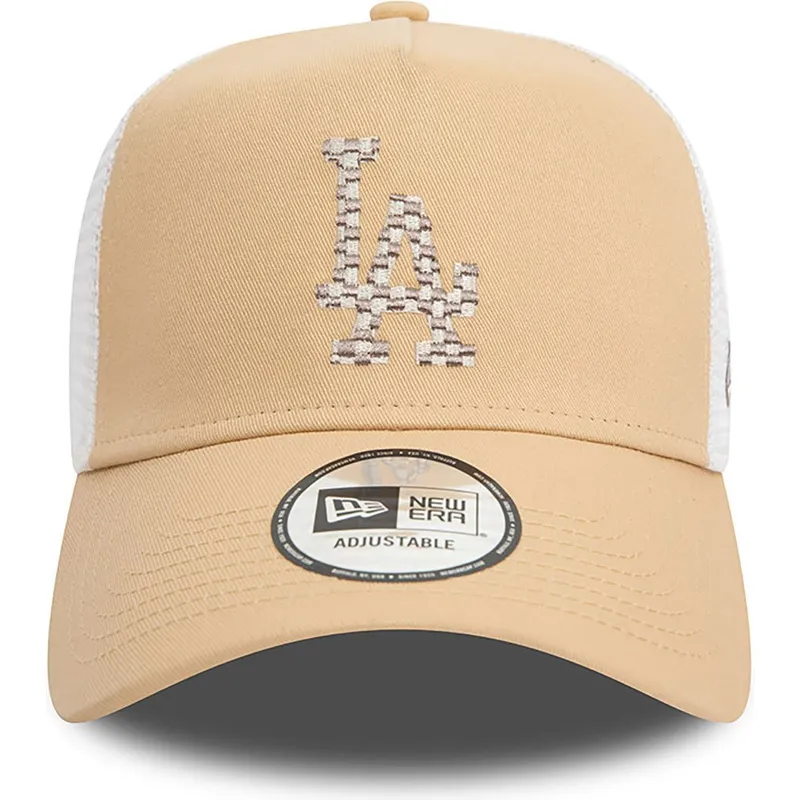 mutsid-kumer-pruun-snapback-a-frame-seasonal-infill-los-angeles-dodgers-mlb-new-era