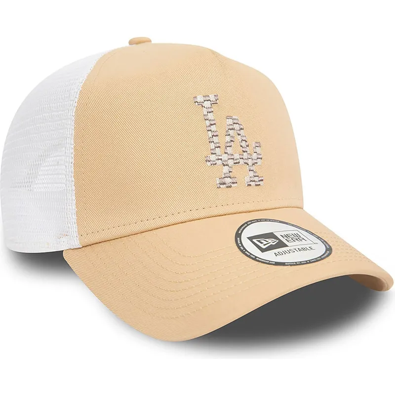 mutsid-kumer-pruun-snapback-a-frame-seasonal-infill-los-angeles-dodgers-mlb-new-era