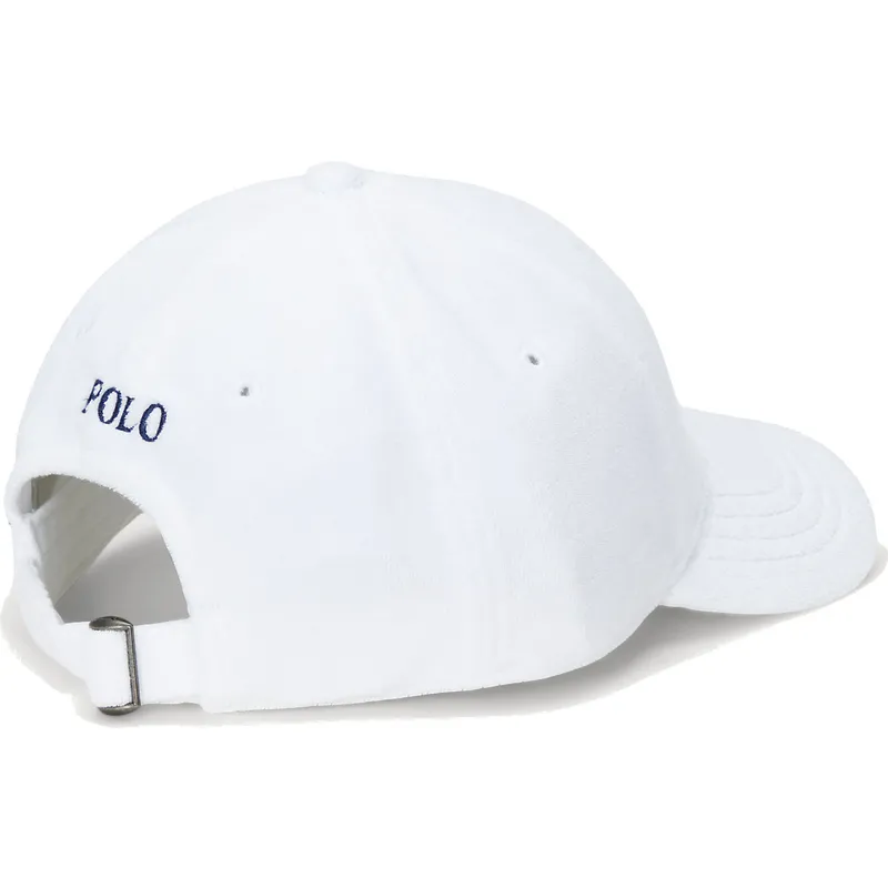 mutsid-kumer-valge-reguleeritav-cotton-terry-classic-sport-polo-ralph-lauren