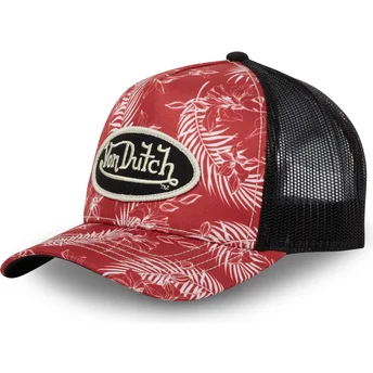 Mütsid kumer punane snapback TRO CT Von Dutch