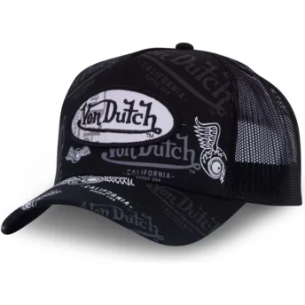 Cap kumer black snapback Von Dutch