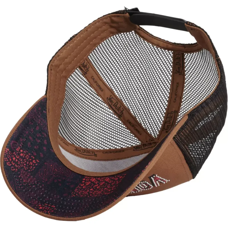mutsid-kumer-pruun-snapback-stud-n-von-dutch