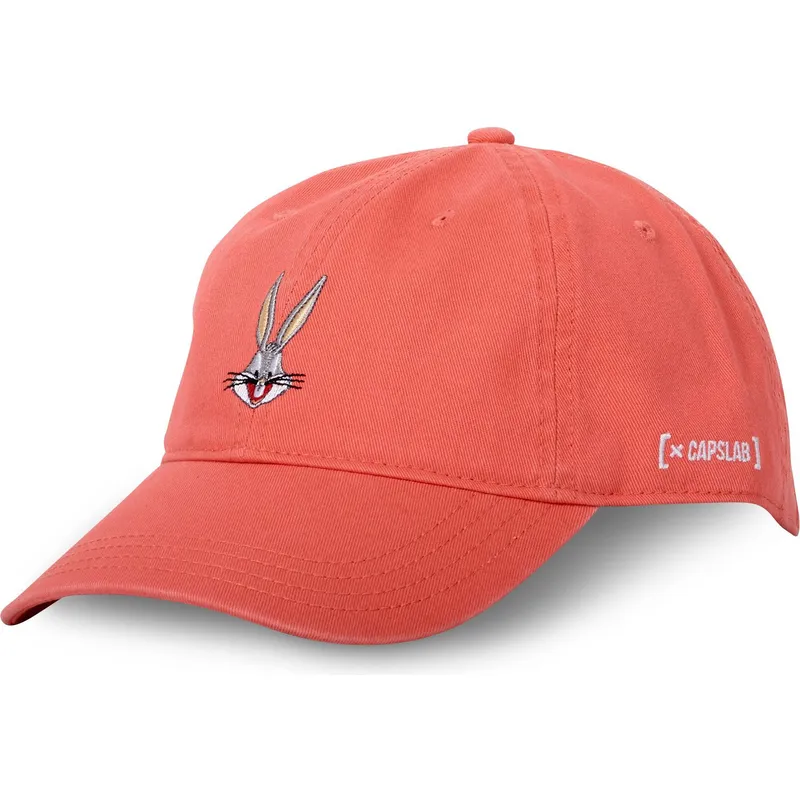 cap-kumer-orange-adjustable-strap-bugs-bunny-looney-tunes-capslab