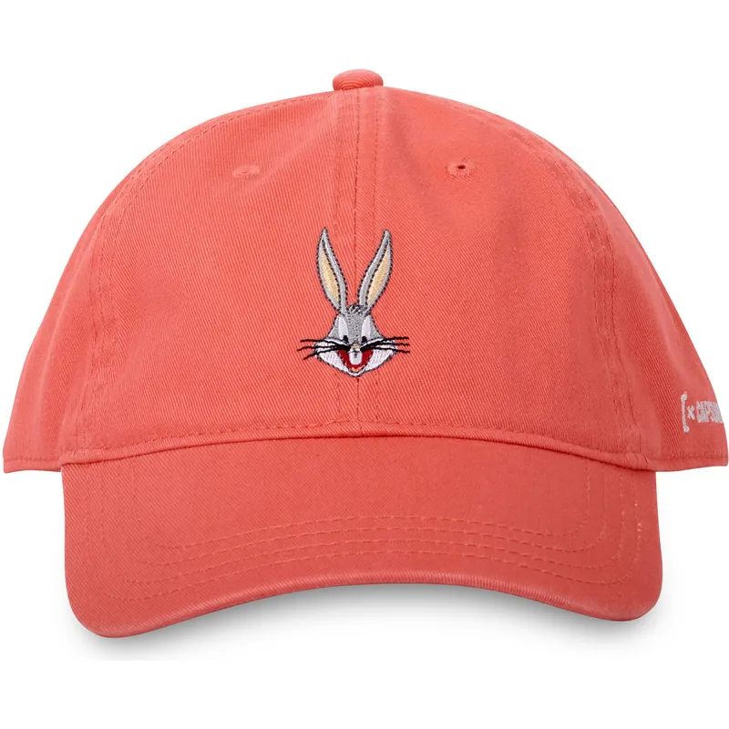 cap-kumer-orange-adjustable-strap-bugs-bunny-looney-tunes-capslab