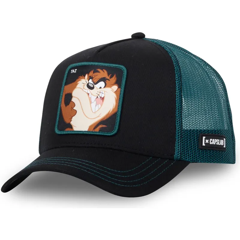 cap-kumer-black-snapback-diablo-tasmanian-devil-looney-tunes-capslab