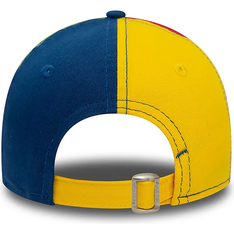 mutsid-kumer-mitmevarviline-reguleeritav-lastele-9forty-block-new-york-yankees-mlb-new-era