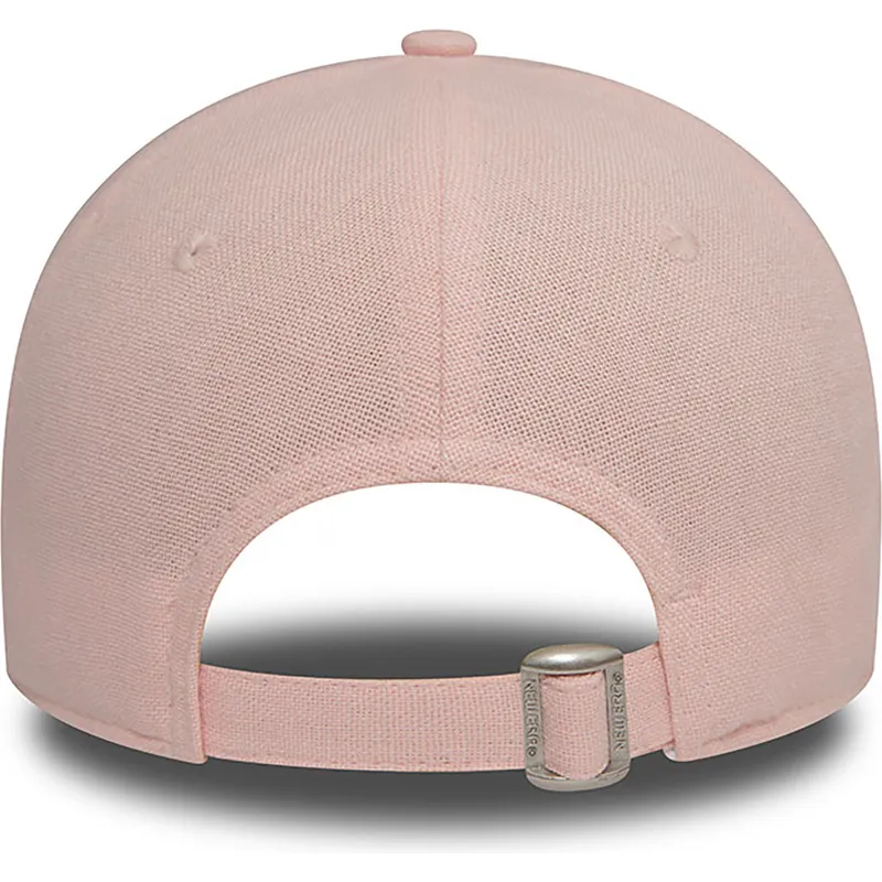 mutsid-kumer-roosa-reguleeritav-9forty-linen-new-york-yankees-mlb-new-era