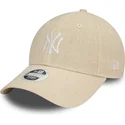 mutsid-kumer-beez-reguleeritav-9forty-linen-new-york-yankees-mlb-new-era