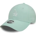 mutsid-kumer-roheline-reguleeritav-9forty-linen-los-angeles-dodgers-mlb-new-era