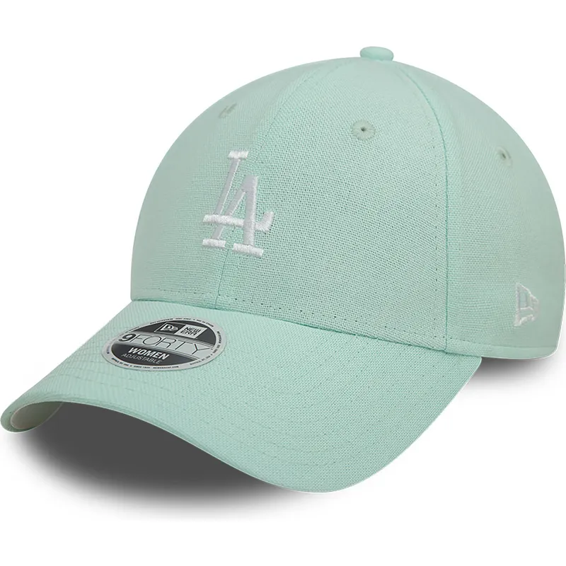 mutsid-kumer-roheline-reguleeritav-9forty-linen-los-angeles-dodgers-mlb-new-era