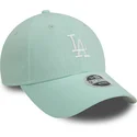 mutsid-kumer-roheline-reguleeritav-9forty-linen-los-angeles-dodgers-mlb-new-era