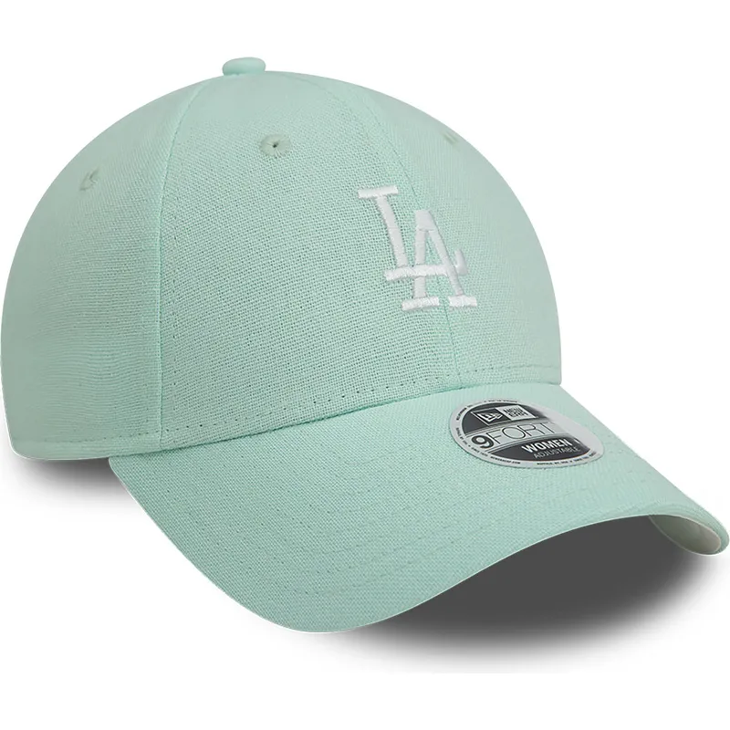 mutsid-kumer-roheline-reguleeritav-9forty-linen-los-angeles-dodgers-mlb-new-era