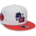 mutsid-lame-punane-snapback-9fifty-floral-los-angeles-dodgers-mlb-new-era