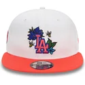 mutsid-lame-punane-snapback-9fifty-floral-los-angeles-dodgers-mlb-new-era