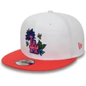 mutsid-lame-punane-snapback-9fifty-floral-los-angeles-dodgers-mlb-new-era
