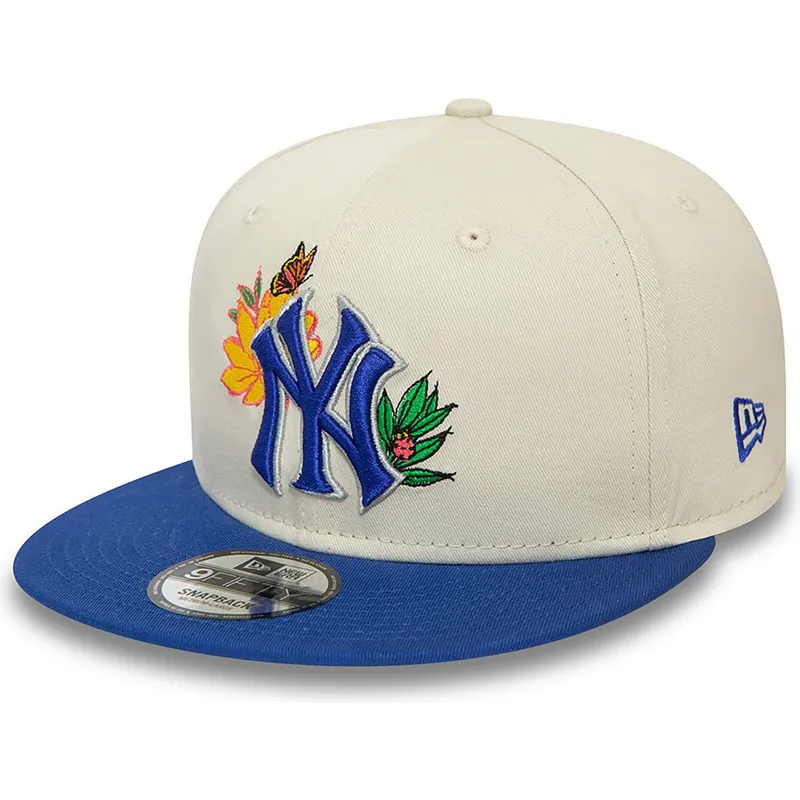 mutsid-lame-sinine-snapback-9fifty-floral-new-york-yankees-mlb-new-era