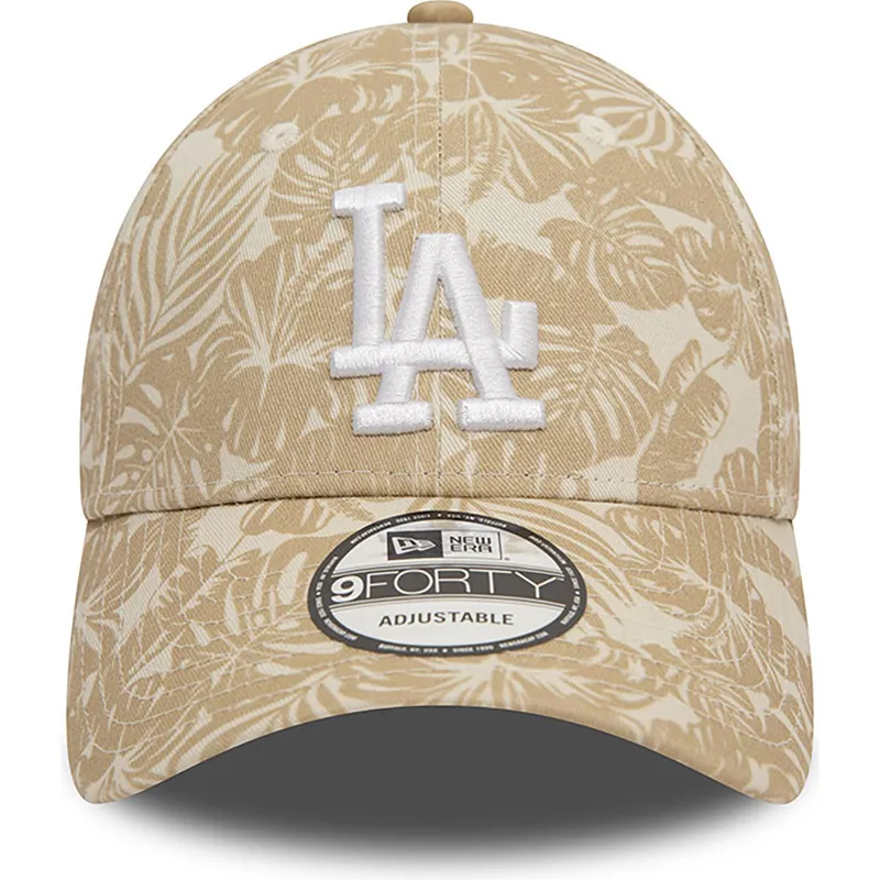 mutsid-kumer-pruun-reguleeritav-9forty-summer-all-over-print-los-angeles-dodgers-mlb-new-era