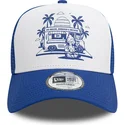 mutsid-kumer-sinine-snapback-a-frame-frame-graphic-ice-cream-los-angeles-new-era