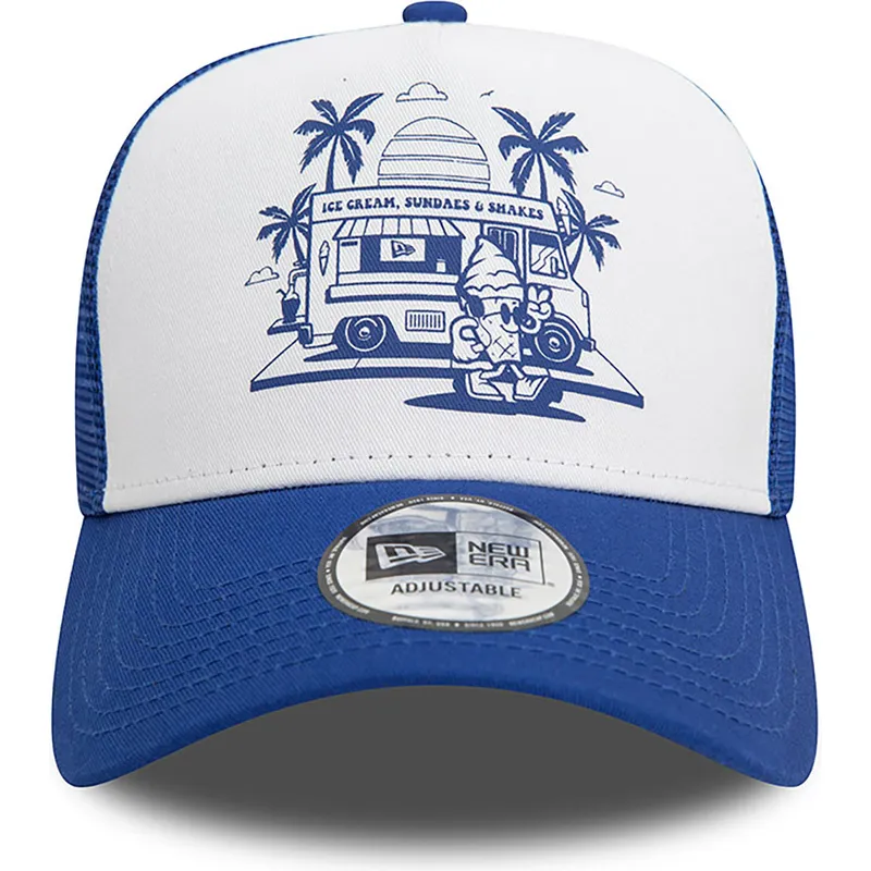mutsid-kumer-sinine-snapback-a-frame-frame-graphic-ice-cream-los-angeles-new-era
