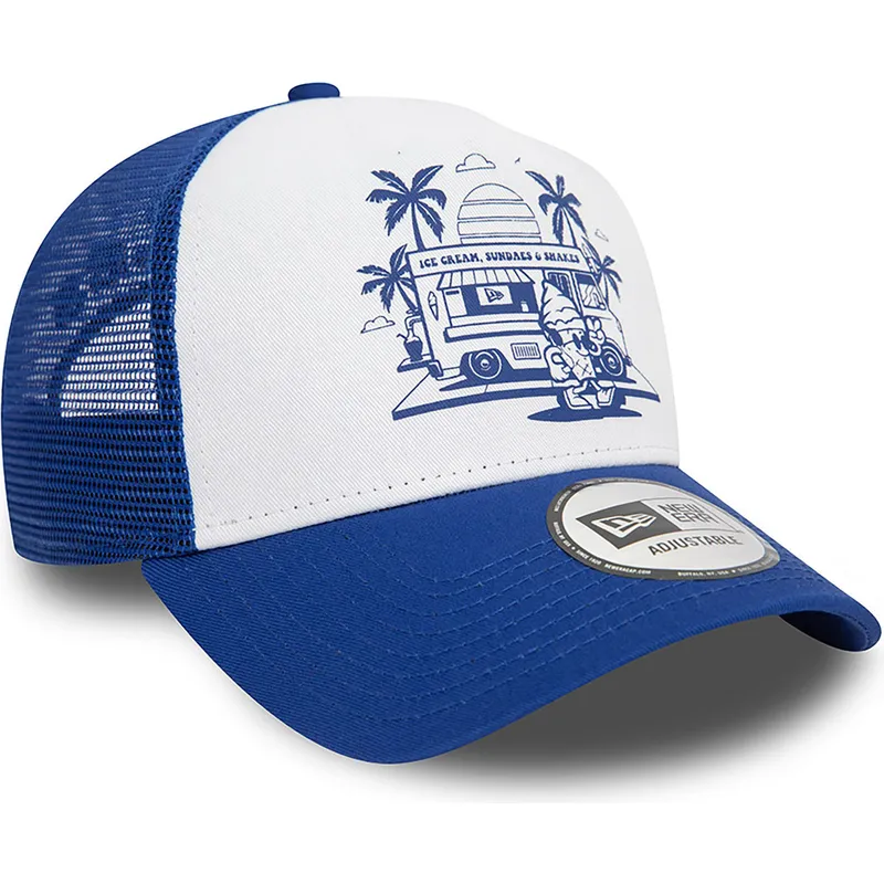 mutsid-kumer-sinine-snapback-a-frame-frame-graphic-ice-cream-los-angeles-new-era