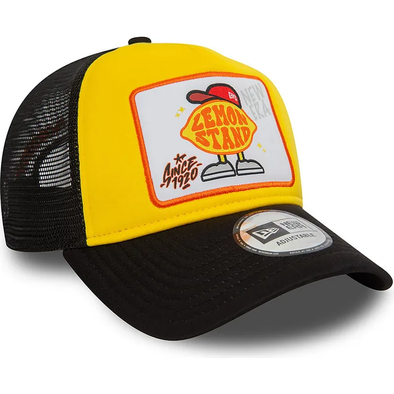 mutsid-kumer-kollane-snapback-lemon-stand-life-gave-me-lemons-a-frame-patch-new-era