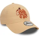 mutsid-kumer-pruun-reguleeritav-9twenty-floral-new-york-yankees-mlb-new-era