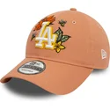 mutsid-kumer-pruun-reguleeritav-9twenty-floral-los-angeles-dodgers-mlb-new-era