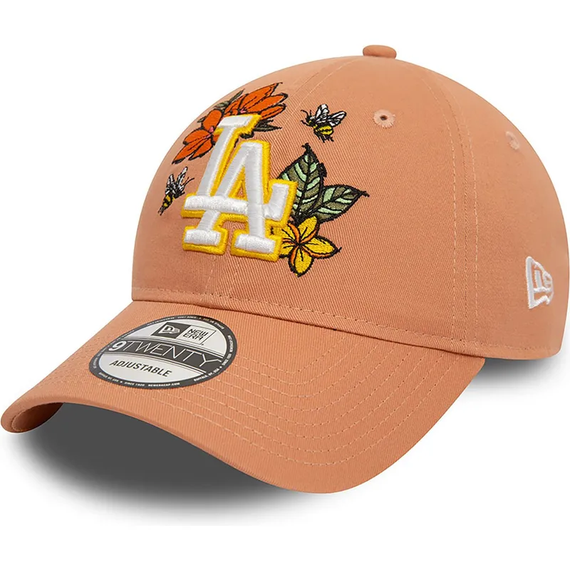 mutsid-kumer-pruun-reguleeritav-9twenty-floral-los-angeles-dodgers-mlb-new-era