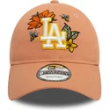 mutsid-kumer-pruun-reguleeritav-9twenty-floral-los-angeles-dodgers-mlb-new-era