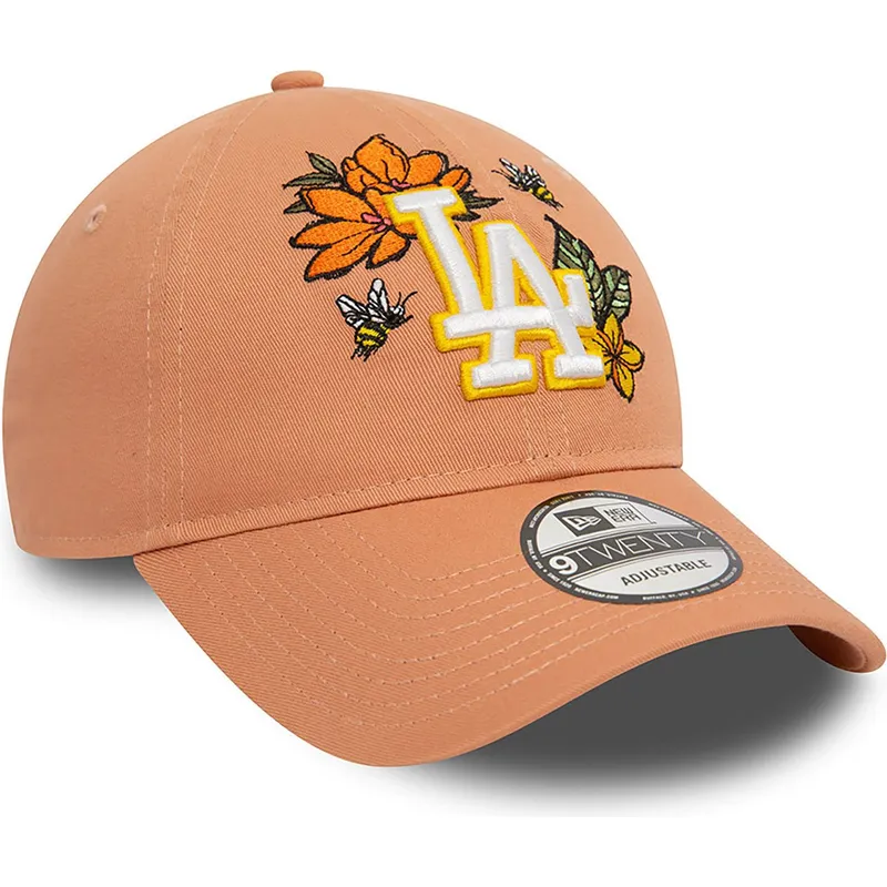 mutsid-kumer-pruun-reguleeritav-9twenty-floral-los-angeles-dodgers-mlb-new-era
